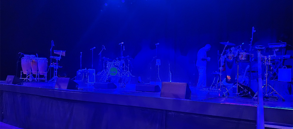 Stage Blue Light